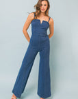 Flying Tomato Making Magic Denim Jumpsuit