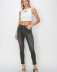 RISEN Full Size High Rise Ankle Skinny Jeans