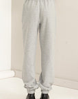 Cute Take High-Waisted Pintuck Sweatpants