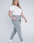 Plus-Size Jogger Pants