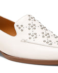 Gabassi Studded Genuine Leather Loafers