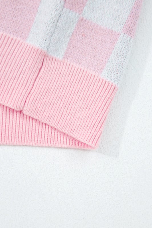 Ella Tree Pattern Cardigan Sweater