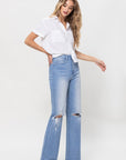 Flying Monkey High Rise Vintage Flare Jeans - Online Only