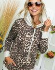 e Luna PLUS Cheetah Print Sweatshirt