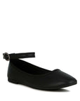 Danseur Ankle Strap Detail Ballet Flats