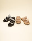 ZEAL-S Rhinestone Strap Sandals