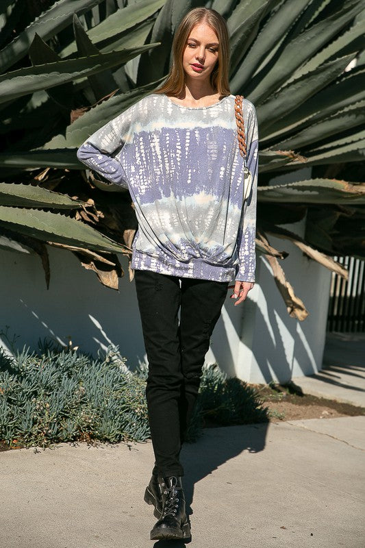 e Luna PLUS Bamboo Tie Dye Sweatshirt