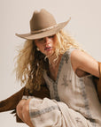 GIGI PIP | Teddy Cattleman Cowboy Hat