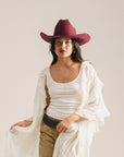 GIGI PIP | Teddy Cattleman Cowboy Hat