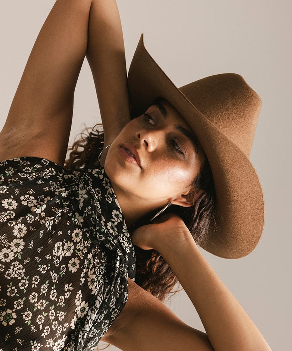 GIGI PIP | Teddy Cattleman Cowboy Hat