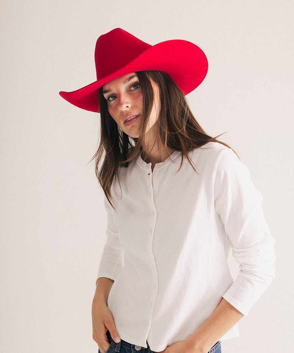 GIGI PIP | Teddy Cattleman Cowboy Hat