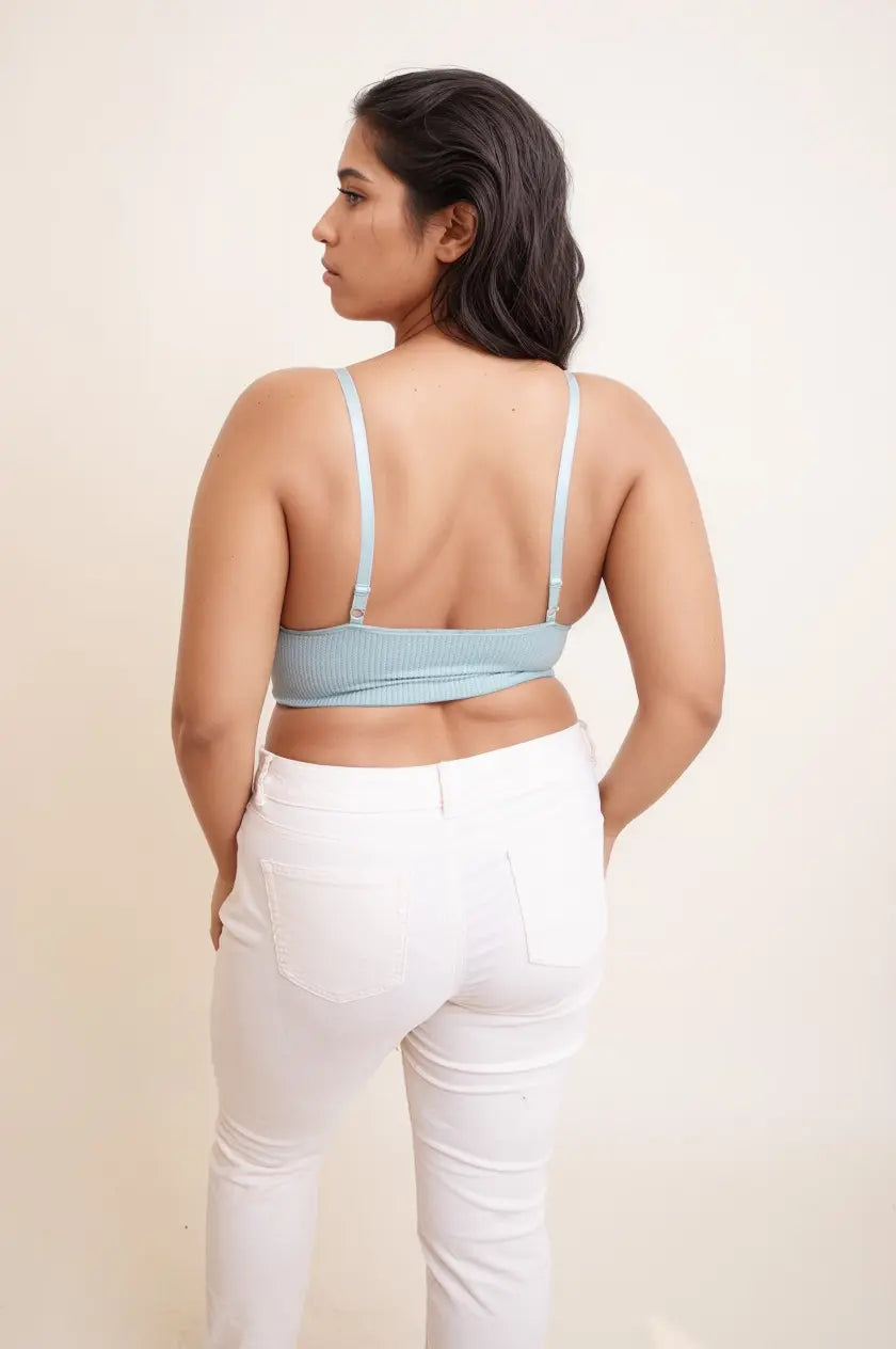 Plus Size Lace Trim Brami
