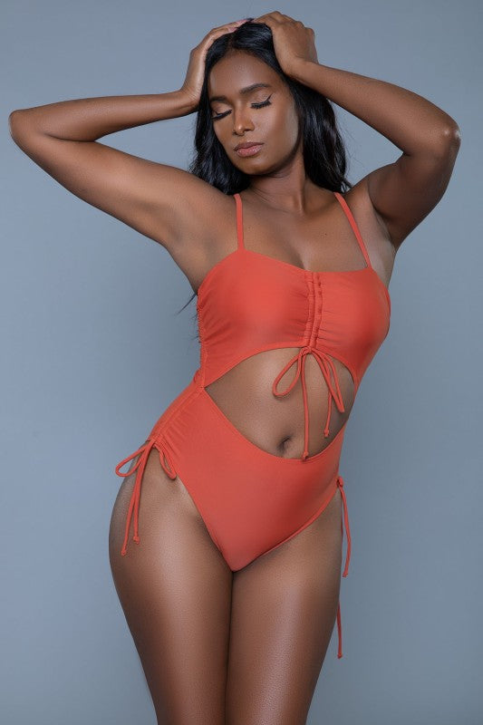 Paisley One-Piece Swimsuit