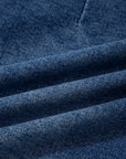Denim Wrapped Tie Waist Skort