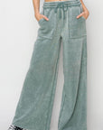 HYFVE High Rise Wide Leg Drawstring Pants