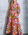 Flying Tomato Come With Me Woven Maxi Dress