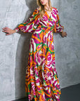 Flying Tomato Come With Me Woven Maxi Dress