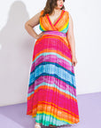 Flying Tomato Shore Vacays Woven Maxi Dress