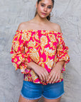 Flying Tomato Meant To Shine Poplin Top