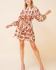 Flying Tomato Photo Finish Woven Mini Dress