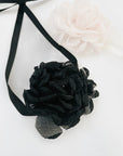 Flower Fantasy Tie Choker Necklace