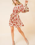 Flying Tomato Photo Finish Woven Mini Dress