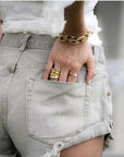 Frankie Oval Link Bracelet