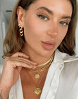 Gigi Double Coin Necklace
