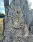 Wild Junkie | Gold Horse Coin Pendant Necklace