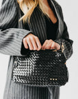 Harper Hobo Woven Shoulder Bag