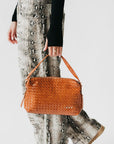 Harper Hobo Woven Shoulder Bag