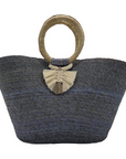 Woven Palm Beach Tote