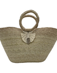 Woven Palm Beach Tote