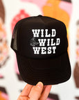 Wild Wild West Black Trucker Hat