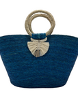 Woven Palm Beach Tote