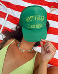 Happy Hour / Everything Trucker Hat - My Pampered Life Seattle