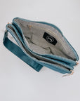 Cove Double Zip Nylon Wristlet Wallet