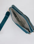 Cove Double Zip Nylon Wristlet Wallet