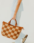 June Jute Tote Bag