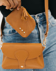 Khloe Vegan Leather Crossbody