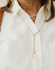 Lariat Toggle Necklace - WATERPROOF