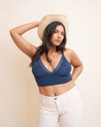 Plus Size Lace Trim Brami
