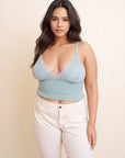 Plus Size Lace Trim Brami