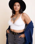 Plus Size Lace Trim Brami