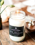 Large Mason Jar Candle: Signature Scent