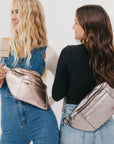 Marley Metallic Oversized Bum Bag