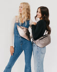 Marley Metallic Oversized Bum Bag