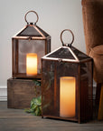 Outdoor Copper Screen Lanterns