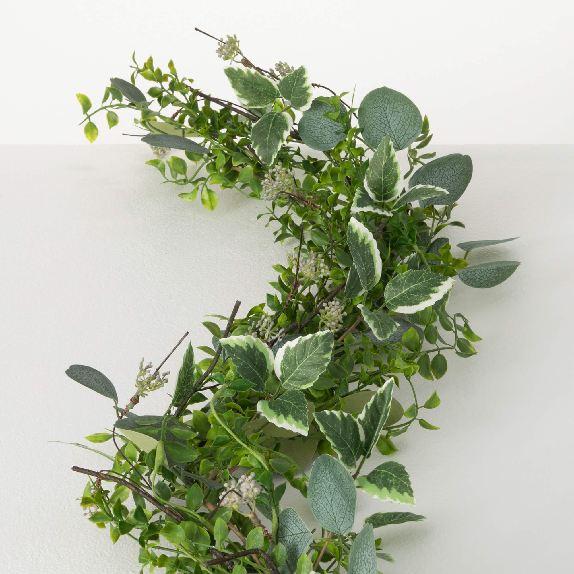 Variegated Foliage Mix Garland Set of 2 - Online Only