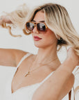 Natalie Oversized Aviator Sunglasses
